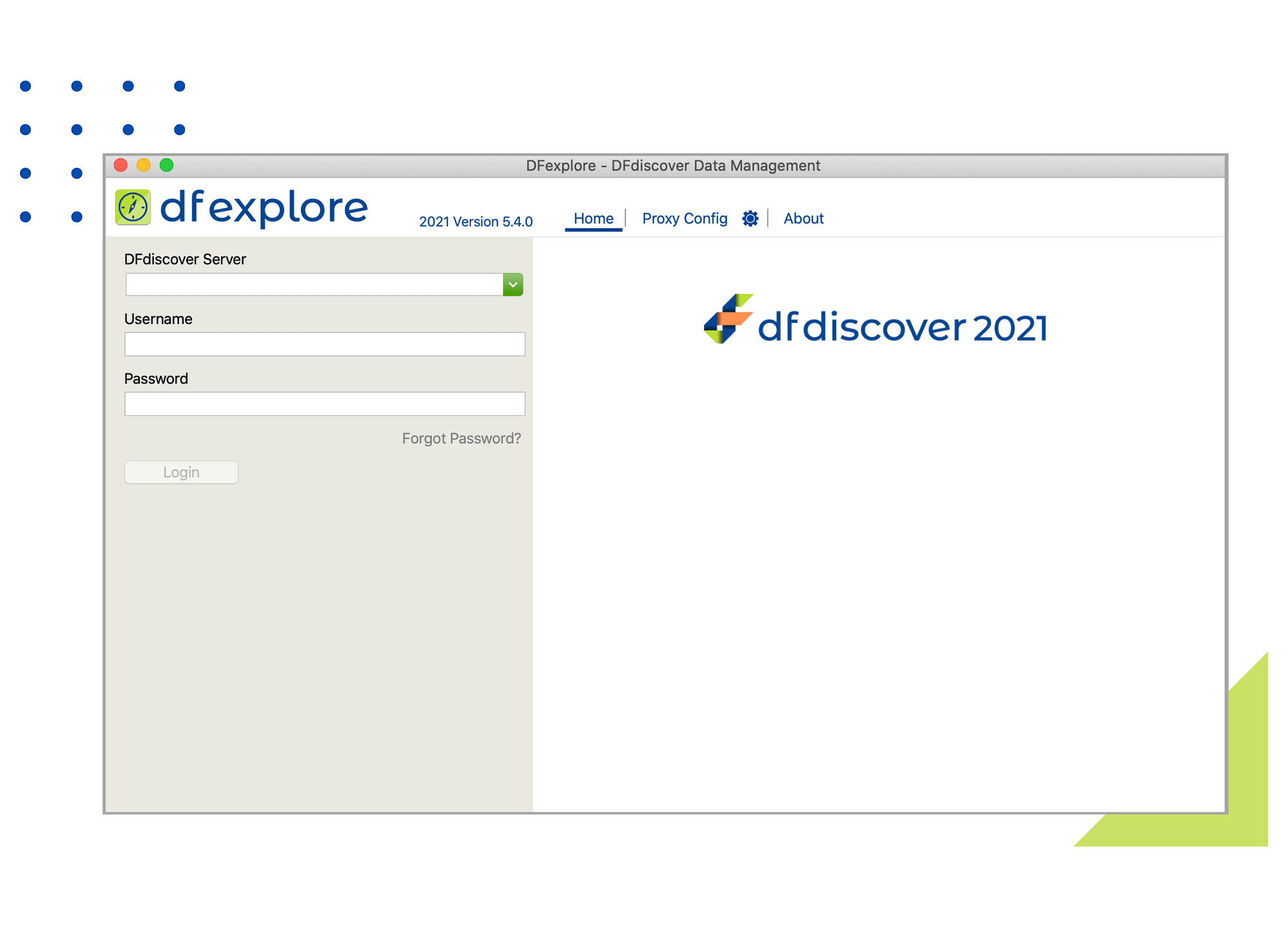 DFexplore website